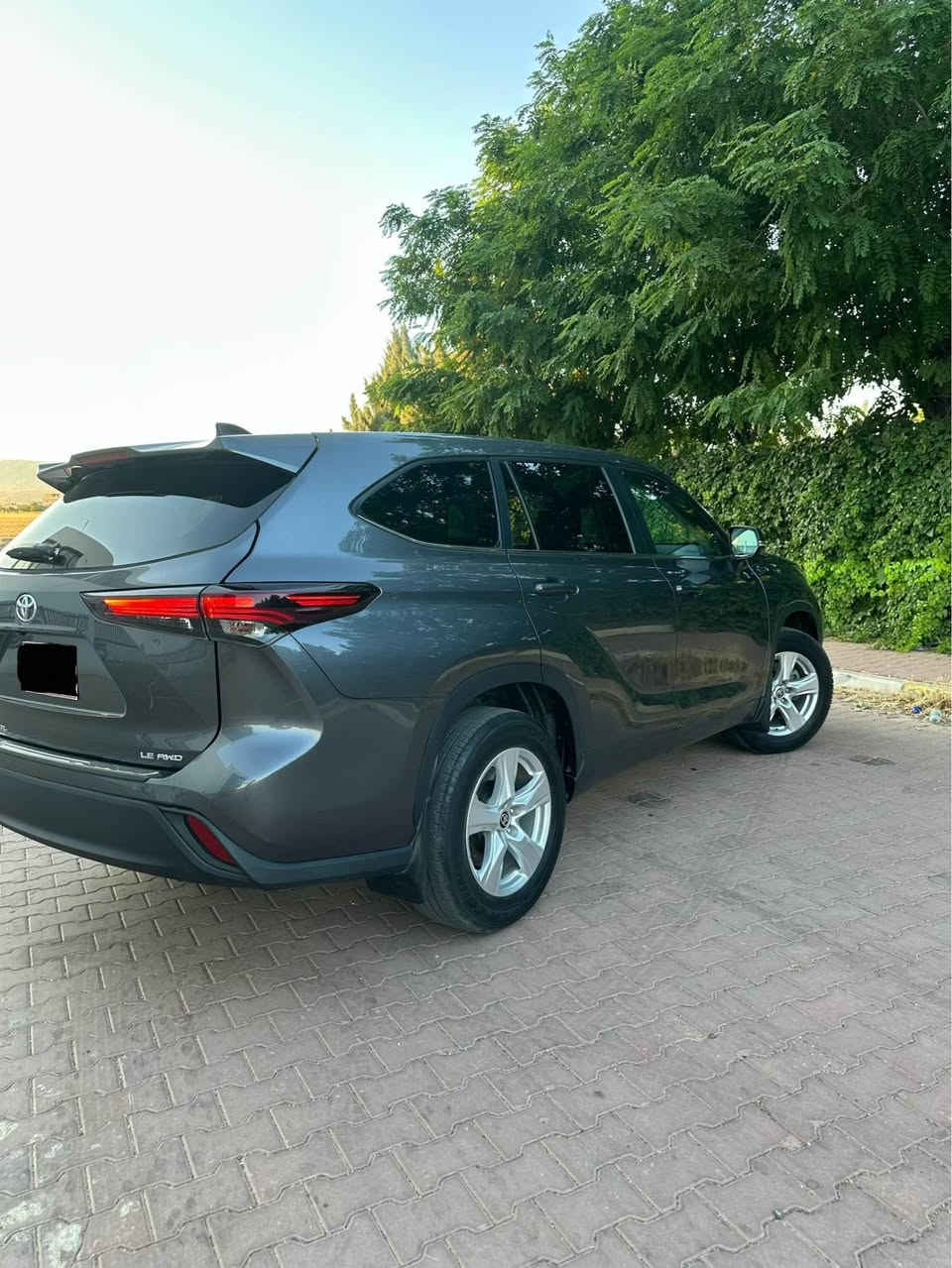 2024 TOYOTA HIGHLANDER
تويوتا هايلندر 2024
دبل اكسل اربع سلندر 
بدون رقم تترقم شمالي 
اللون نفطي 
بدون ايربك كلهم شركة
فقط جاملغ امامي صبغ بدون دواخل 
مكان دهوك عقرة 
السعر  250
موبايل *********** اكر, نينوى
