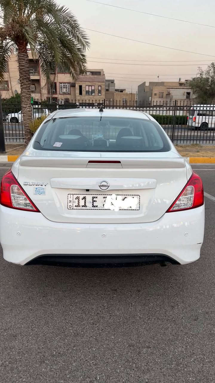 ✅ نيسان صني مصري
✅موديل2024
✅ عداد مسافه22500 الف 
✅ محرك 1500
✅سياره مكفوله من الصبغ والتبديل  
✅مواصفات السياره 
✅ بصمة تشغيل
✅بصمة ابواب 
✅بصمة جنطه 
✅كاميرا وشاشة اصليه
✅حساس خلفي 
✅شاشة كيلو متر سبورت
✅كشنات وارضية جلد
✅ويل كب 
✅يدات داخل وخارج نيكل    
✅مري شفط 
✅تبريد بيانو
✅ حساس درجة حرارة الجو 
✅رقم بغداد بأسمي   
✅ مكان السياره بغداد  
✅رقم الهاتف ***********
