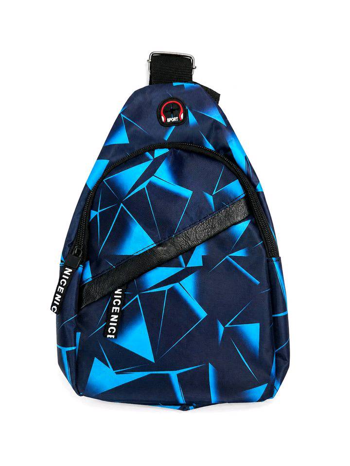 .حقيبة كتف كروس (Sling Bag) عصرية بتصميم شبابي أنيق، مثالية للاستخدام اليومي، السفر، الجامعة أو المشاوير. تتميز بحجم عملي يوفر مساحة كافية 

المميزات:

. تصميم عصري بلون أسود مع نقشة حمراء وزرقاء مميزة.

. خامة متينة ومقاومة للاستخدام اليومي.

. جيب رئيسي واسع مع جيب أمامي بسحاب لتنظيم الأغراض.

. حزام كتف قابل للتعديل ليناسب الجميع.

. خفيفة الوزن ومريحة بالحمل طوال اليوم.

. مناسبة لحمل الهاتف، المحفظة، المفاتيح، الشاحن، وسماعات الأذن.

. سحابات قوية وسهلة الفتح والإغلاق.

. مناسبة للشباب والرجال للاستخدام اليومي والسفر والتنقل