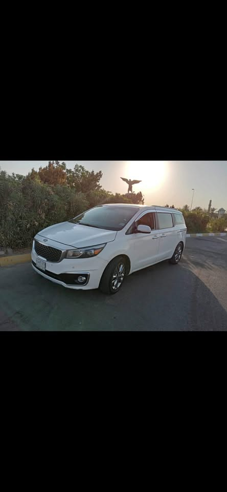 كيا سيدونا مديل 2017 رقم بغداد 8 راكب عائليه مواصفات أبواب سلايت كهربائي كشن كهربائي تدفئة تبريد شاشه بصمة أبواب وتشغيل سياره جديده متخسر عليه اي شي للبيع او المراوس @إشارة ‭***********‬

