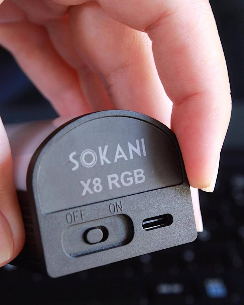 كشاف SOKANI • RGB • بطارية ٣٦٠٠mAh