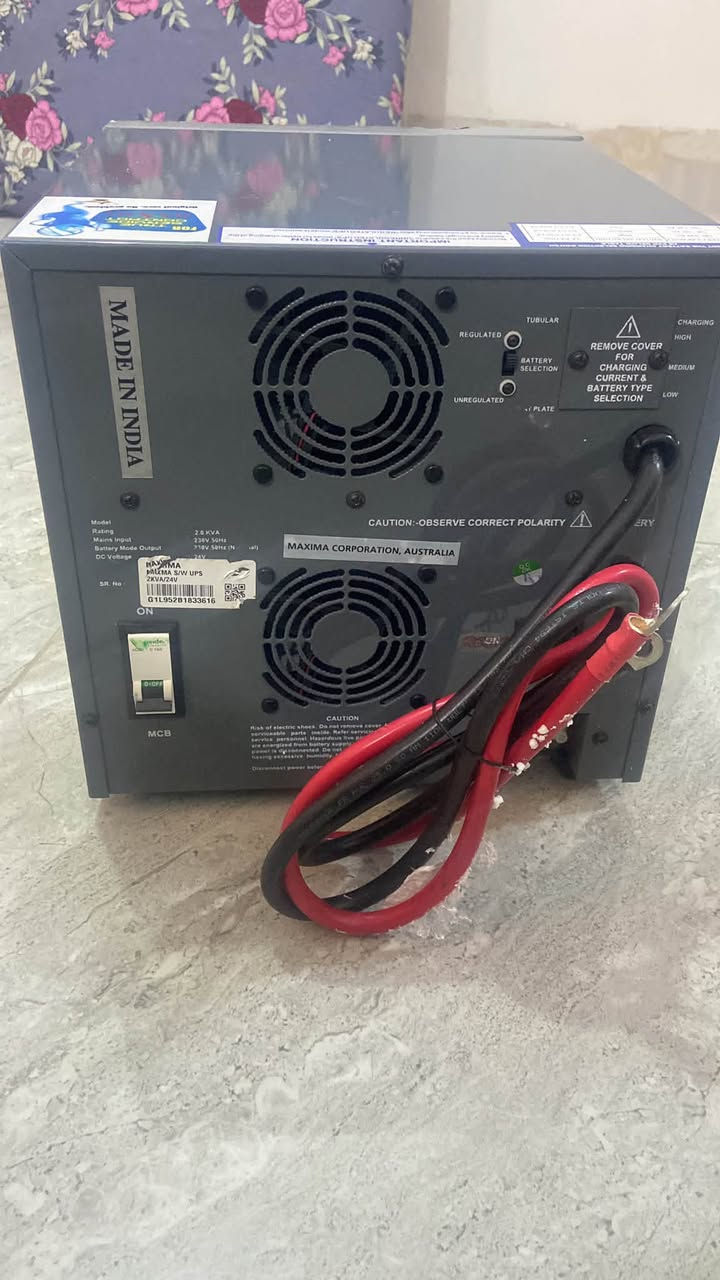 🔥 للبيع بسعر مميز جداً – فرصة ما تتكرر 🔥

⚡ UPS MAXMA MAX2000 Digital Sine ⚡

إذا تبحث عن جهاز يحافظ على استمرارية الكهرباء ويحمي أجهزتك وقت انقطاع التيار، هاي فرصتك 👌

🔋 MAXMA MAX2000
⚡ Digital Sine
🛡️ أنظمة حماية للأجهزة
🔄 تحويل تلقائي عند انقطاع الكهرباء
🔌 شحن للبطارية
🌡️ نظام إدارة حرارية ذكي
✅ مناسب للبيت، المكتب، المحل والأجهزة الإلكترونية حسب الحمل والبطارية.
💰 السعر فقط 400,000 دينار 
🔥 سعر خاص جداً وأقل من قيمة الجهاز بالسوق
👀 الجهاز موجود، والجاد يگدر يفحصه قبل الشراء.

📩 للمهتمين والجادين فقط: مراسلة خاص او الاتصال على الرقم ***********
⚠️ اللي يعرف قيمة الجهاز يعرف أن السعر فرصة.
