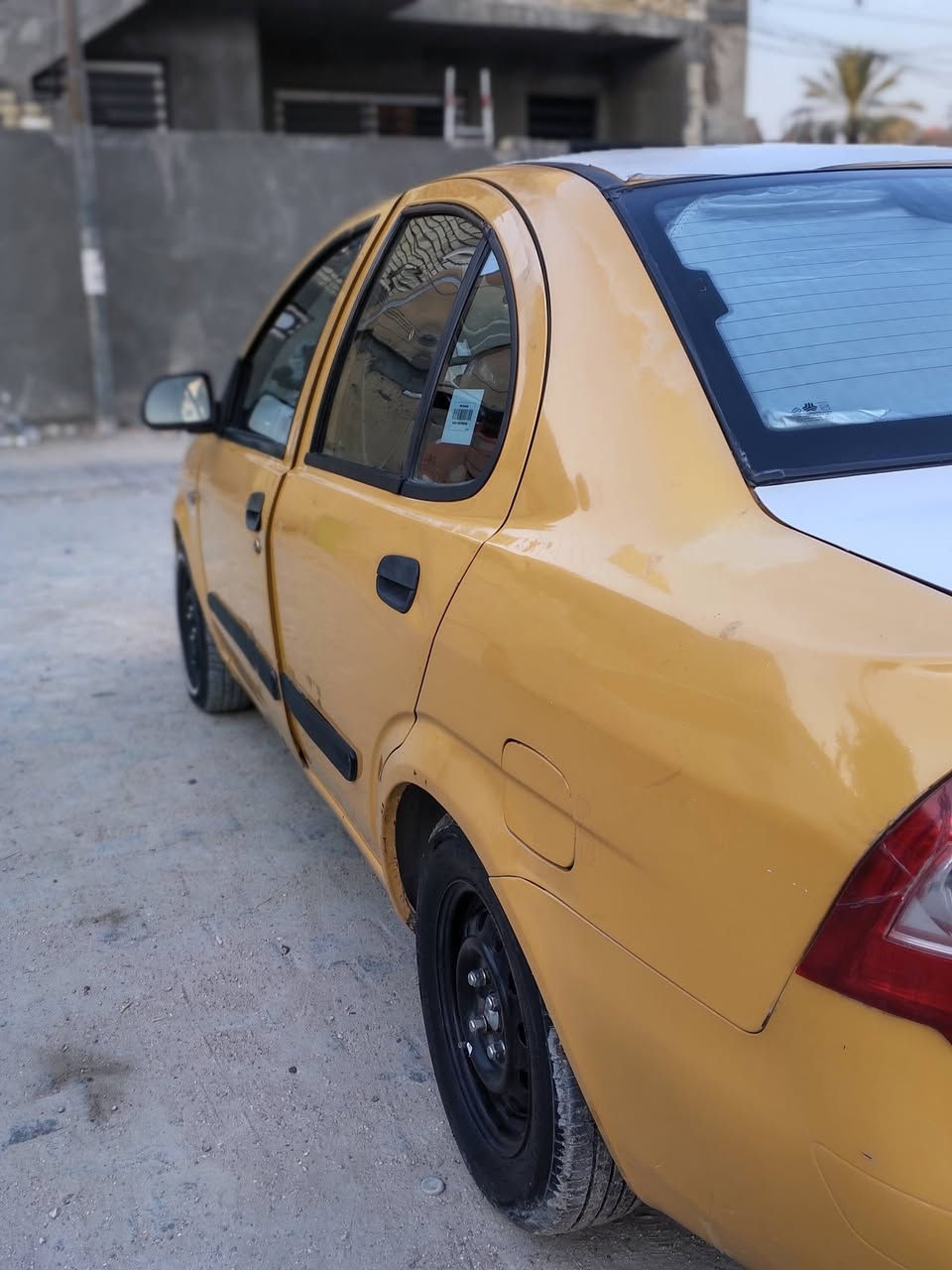 طيبه 2015. كفاله فقط خشم الجاملغ جهة الصدر الامامي
مكينه تبريد منضومه جديدة كاملة رقم بغداد دولي بسمي. 
السعر  40 وبيها مجال بسيط السيارة نضفيه  
العنوان كربلاء 
***********
