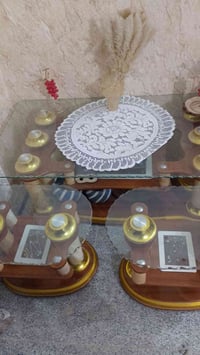 ترابيزات مرمر • طقم 5 • 4 صغار 1 كبير