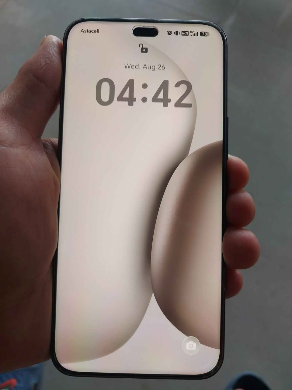Honor 400Pro
Battery 6000
Charger 100W
3 غلاف
كامل ملحقات 
بي كسر بالضهر ومكان الشاحن شوي اطرافة محفور 
رقم صاحب الجهاز.
***********
توصيل متوفر لكل عراق
سعرة 540و بي مجال بسيط
---------
ئۆنەری چوارسەد پڕۆ honor 400 pro 
پاتری 6000 هەزارە بەبارگاوی کەرەوەی  100 وات 
سێ کەڤەرو کامل ئەشیای خۆی لەگەڵە بیلادی بۆ هەموو شت بێوێنەیە سەرنج ڕاکێشە 
هەرکەس ویستی چات بکا یان پەیوەندی بەم ژمارە
 مۆبایلە بکەن 
نرخي540هه زار ومه جالي كه مي تيدايه
*********** كركوك, العراق
