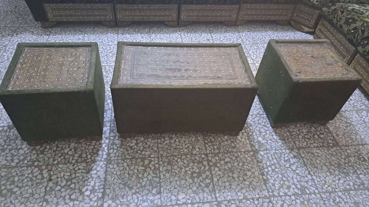 حي ميسان لتواصل واتس اب
جلسة عربية أصلي نظافة ٩٠%  ب ٥٠٠ الف وبيه مجال

ديوان سوري ١١ مقعد كلش نظيف ب٣٠٠ الف وبيه مجال

***********

