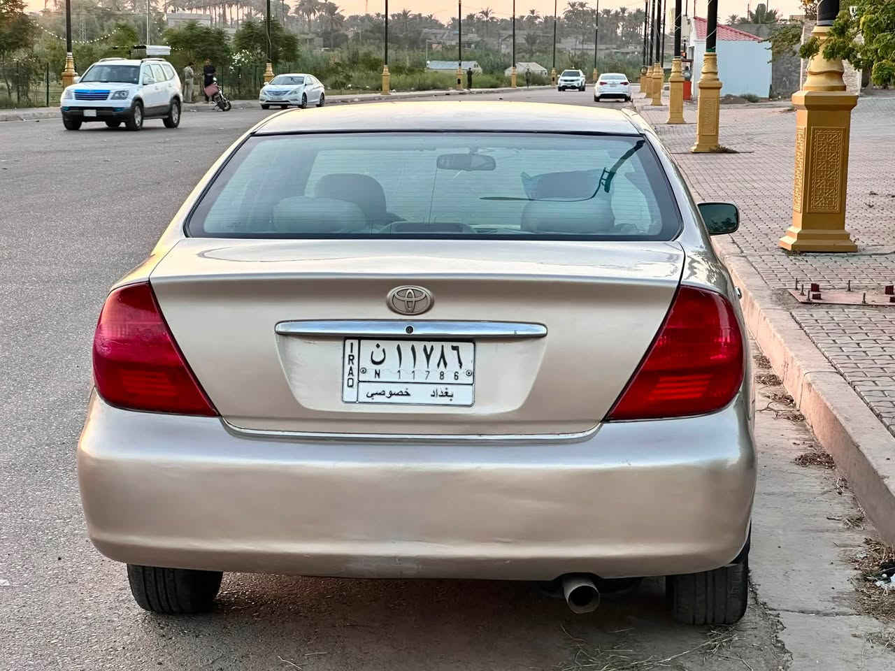 السلام عليكم
كامري 2002 وارد أمريكي رقم بغداد مشروع وطني صبغ عام جمالية مكفوله من حادث ليبل واحد محرك گير صدر تخم تاير كله جديد تبريد شغال ترايك وين متريد ترايها كلش حلو بالعافيه على الياخذها السعر 75وبيها مجال قليل كلش اعتقد ماكو هيج سعر للاستفسار *********** مكان السياره صلاح الدين الضلوعية او بلد
