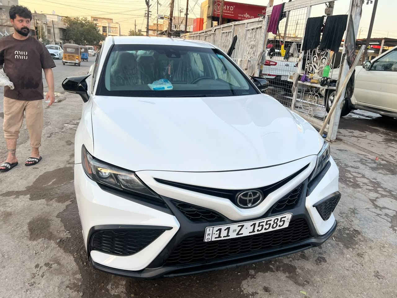 سلام عليكم
كامري للبيع ٢٠٢٤ رقم بغداد 
بسمي 
مكاني كراده 
كير محرك تبريد مكفول شاشه كامره ويل كب داخل اسود جلد 
+964 770 648 3621
