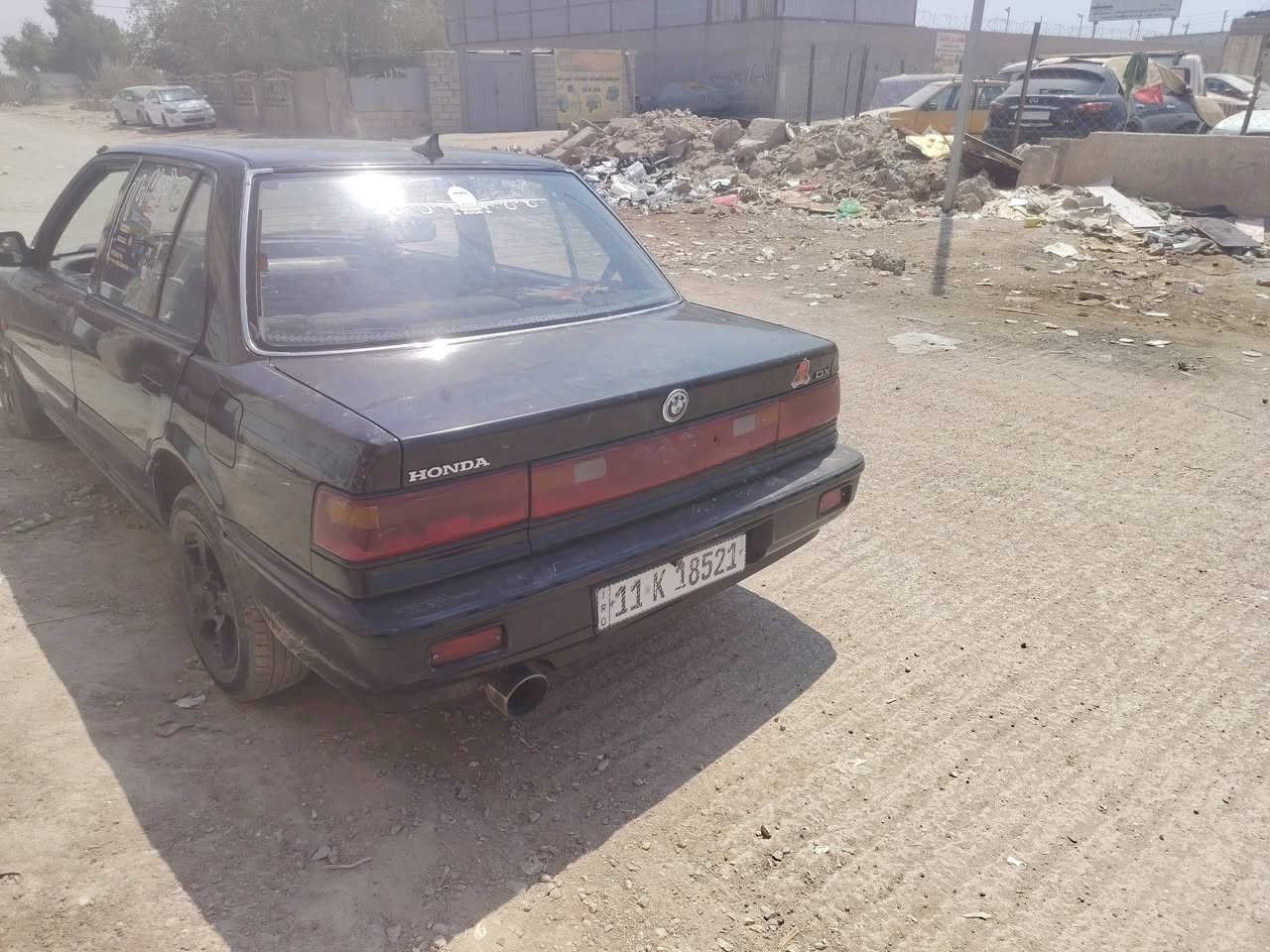 سلام عليكم سياوه هونده لبيع مديل 1991 رقم نكليزي بسمي  بغداد ***********
