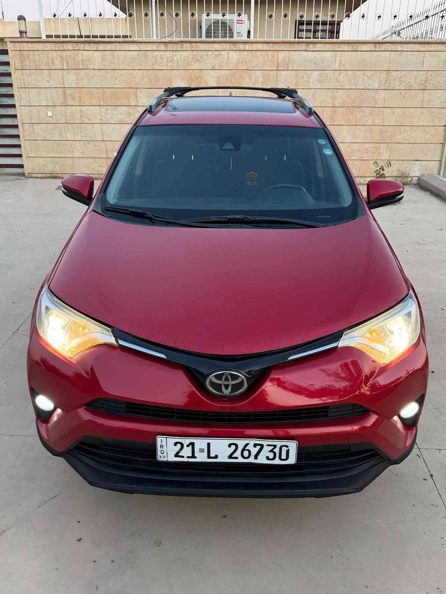 راف فور  XLE ⚜️

موديل :- 2017⚜️

ماشيه :- 90 mi ⚜️

ضرر :- جاملغ السكن مع البونيد فقط . 

مواصفات :- 
فور ويل 
بصمة تشغيل 
بصمة ابواب 
سلايد 
جنطه كهرباء 
رادار امامي
 رادار جانبي  
تحديد مسار
 نقاط عمياء
تحكم وضعيات القيادة ECO,NORMAL,SPORT

مانع انزلاق 
ABS  
كاميرا خلفية 
تحكمات استيرن 
لايت LED 
  
تخم تايرات جديد 
صدر امامي خلفي كله جديد
كير ومحرك كفاله 
رقم سليمانيه دولي 
سنويه 2029 جديد 
بأسمي شرط التحويل 

سعر :- 157 وبي مجال للطيبين 

عنوان كركوك قادسيه ثانيه 

للأستفسار :- ***********

