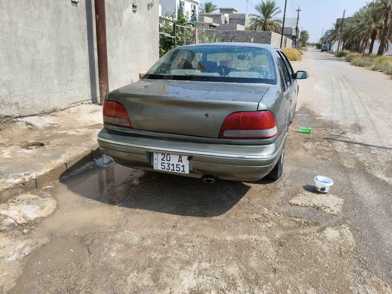 برنس فراشة ١٩٩٧
مصبوغه جماليه لون زيتوني محرك مفتوح السياره بدون برغي نقص كلشي بيها شغال عليها ادامه فول نقصها تبريد غرفه جديده دشبول جديد شاشه كامرة سنتر لوك ريمونت سعرها ٥ ملايين وربع وبيها مجال 

***********

الخاص موجود
