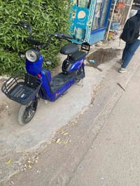 دراجة شحن • نضيفه • بطاريات جدد