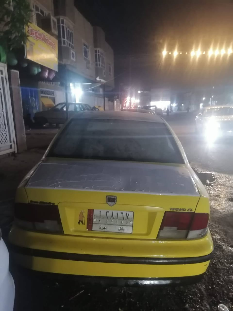 السلام عليكم سياره سمند للبيع ٢٠٠٩مكاني بغداد الشعب رقم بابل لون ليموني نقصهه بس القوايش وتايرات وسنويه ضايعه بيهه كتاب وراعيهه موجود يسوي وكاله السعر 14وبيهه مجال قليل اتصال بس واتساب ***********
