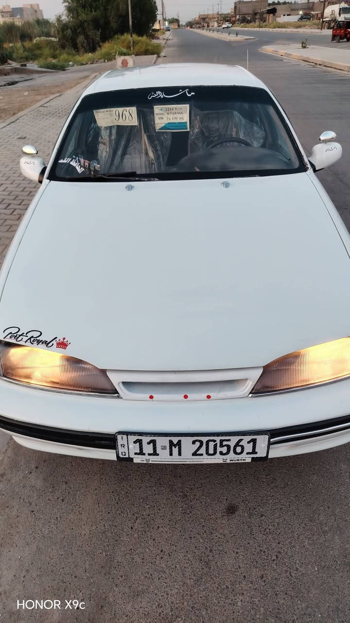 السلام وعليكم
دايو برنس موديل1996
الون ابيض ..... 
رقم بغداد بسمي رقم دولي  ... تحويل ثاني يوم
كير اوتوماتيك ٠٠٠  
محرك مفتوح .....
كير ومحرك حاويه جدد مكفولات  
ويل كب مجلي لونين 
تخم تاير....... باتري جديد
كهربائيات كله شغاله
شواصي انضاف.... 
مشط ستيرن باور سلف داينمو راديتر كله جديد 
 تعمير درجة اولى
ملاحضه السياره مصبوغه حزام للجماليه بدون قماره وتكم
صدر خلفي أمامي جديد 
غرفتها جديده ...دواخلها جدد بطاين جدد كشنات جدد دشبول جديد 
سنترلك شغال 
اسف عل اطاله الشراي يتصل
الهاتف *********** 
مكان سيارة بغداد
السعر 36
اتصل ع الرقم فقط

نص مكتوب في الصور:
- HONOR X9c