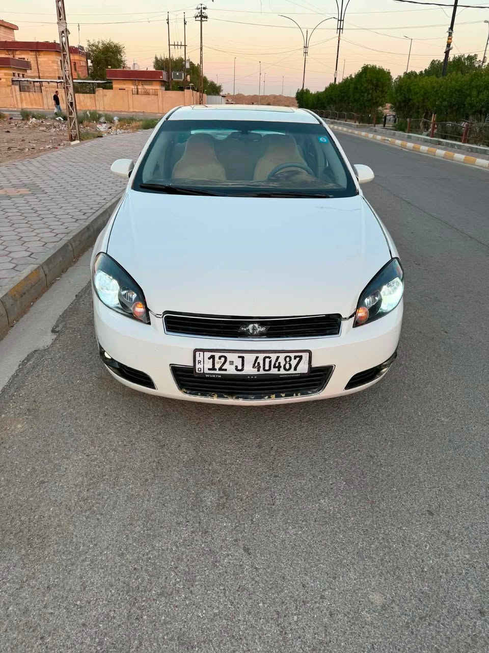 للبيع او المراوس 
شفرليت امبالا 2008 LTZ 
فتحة جاهزة كير ومكينه وتبريد وكهربائيات 
السيارة مصبوغه عام ضربتها خلفية 
السعر :6900$ (69 ورقه ) وبيها مجال 

*********** واتس اب 
الكوت-مركز المدينه
