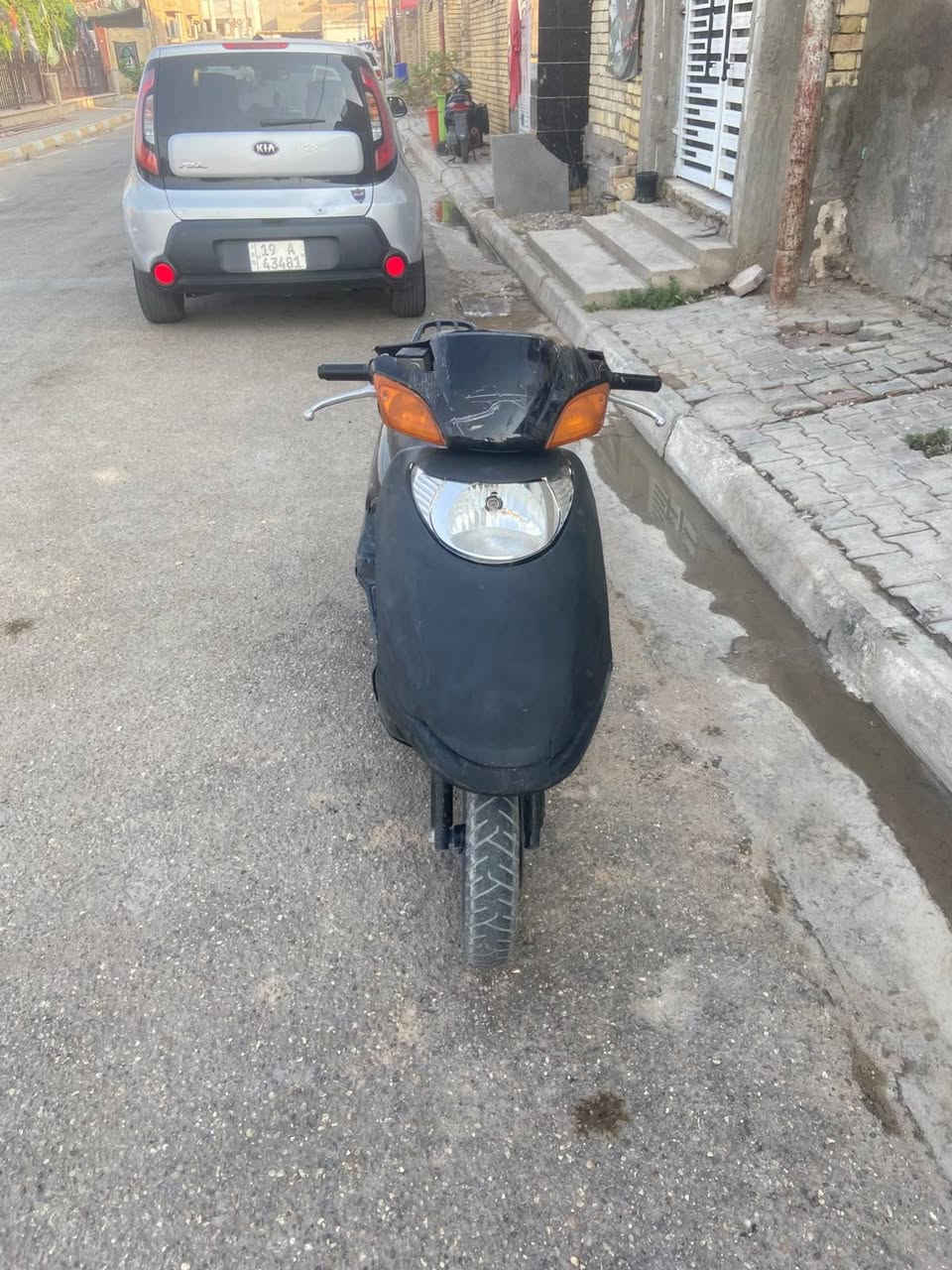 سلام عليكم دراجه سبيسي  ياباني مكينه ناعمه سلف هندر دراجه خير من الله شوي كفرات تعبانه سعر ٣٥٠بيها مجال قليل  
***********
