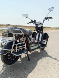 دراجه كهربائية • نضيفه • شغاله
