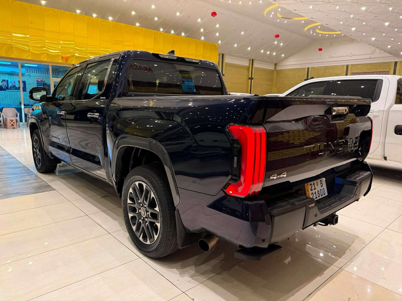 MARHABA CARS ERBIL
——————————
BRAND : TOYOTA TUNDRA
CLASS : LIMITED
ENGINE : V6 - 3.4T HYBRID - 4x4
STATUE : CLEAN TITLE كلين تايتل
YEAR : 2023
PRICE : $$
COUNTER : 67,000 MILE
IMPORTING : وارد كندى
ADRESS : Erbil , أربيل شارع ١٠٠م صف دائرة گمرگ
FOR IFORMATION CALL US :
MARHABA CARS 
 📞 : ***********
