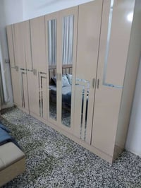 غرفة نوم تركيه للبيع 10 قطع غرفه جديد كلش مابي ايضرر ستعمال قليل العنو...