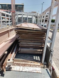 أبواب دفتريه • عرض ٤م و٥ونص ارتفاع ٣م • كربلاء حي العامل