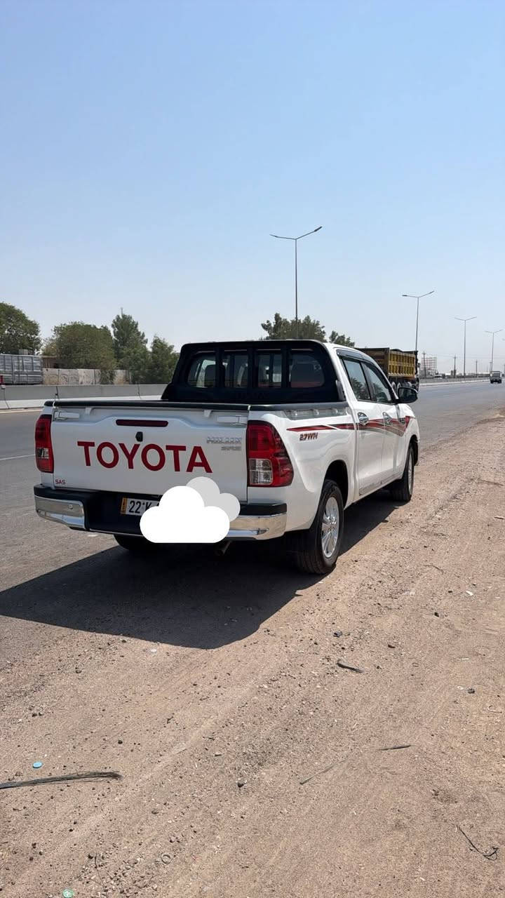 بيكم هايلوكس خليجي شركه سايز
مديل ٢٠٢٥ 
ماشيه ٥٥ 
رقم اربيل باسمي 
مكفوله كفاله عامه 
السعر ٢٩٢ بيه مجال بسيط 
الاستفسار وات ساب ***********
