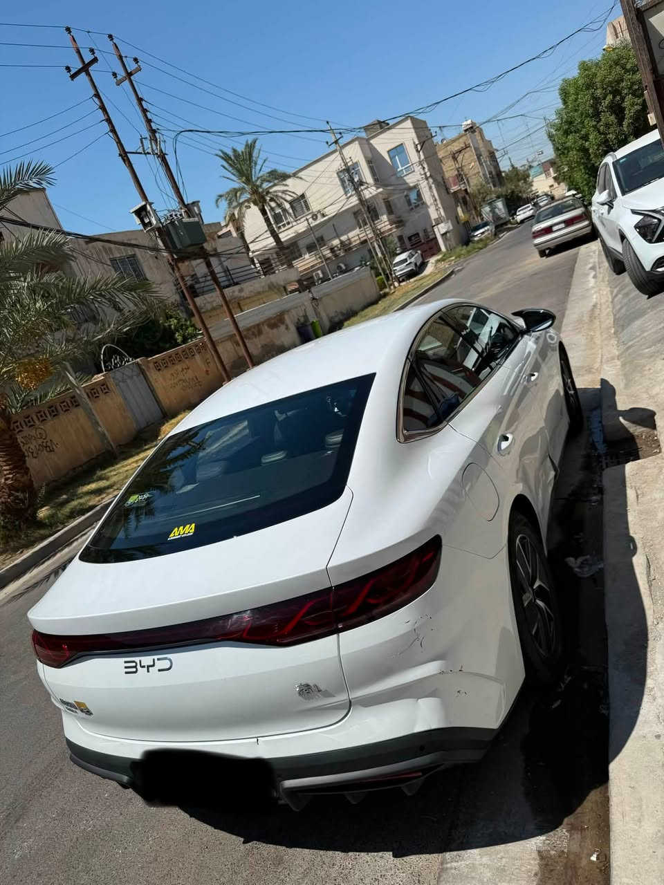 السلام عليكم
بي واي دي Qin L موديل 2024
السيارة ماشية 20 الف الكلي
وعلى الـ Hev 8000 بس يعني المحرك بحالة الوكالة كشنات جلد وكرسي السايق كهرباء والجامات كهرباء شاشة جبيرة دوارة وليدات بلادية جوة الحصان الوسطي وجوة السايق والصدر كامرات 360 درجة ورادار وتحديد سرعة ومسار وبصمة وكارت دخول وشاحنتها البلادية موجودة ووياها شاحنة اصلية تشتغل بدون ايرث 
السيارة ضرباتها موضحة بالصور
الباب خلف السايق ترجع حار وصبغ وباب الصدر وخلف الصدر ترجع بارد بدون صبغ السيارة رايد باسمي وتحويل مباشر ثاني يوم
ايد بيها 140 ورقة بيها مجال بسيط وقبل لا تخابر وتكسر بسعرها جيك بالسوك خواتها النظيفات دينباعن بـ 160 وفوك ف اني من البداية محسب حساب الضربات
مكاني المنصور الداوودي
***********

