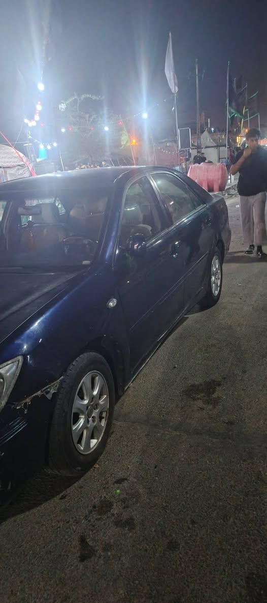 كامري ٢٠٠٤ جاهزه كير مكينه حداد تايرات تبريد ثلج كهربائيات سنوية منتهية بشهر الثالث راعيهه يريد تحويل العنوان البصره الهارثه رقم التلفون *********** سعر ٥٥ بيهه مجال
