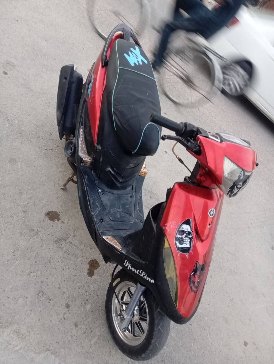 سلام عليكم دراجه ماكس عدله للبيع دراجه نضيفه وحلوه مزوده 55شلعه قويه دبلات رياضي ويل رياضي السعر 400وبيهه مجال قليل مكاني ناصريه مركز رقمي للتواصل ***********

