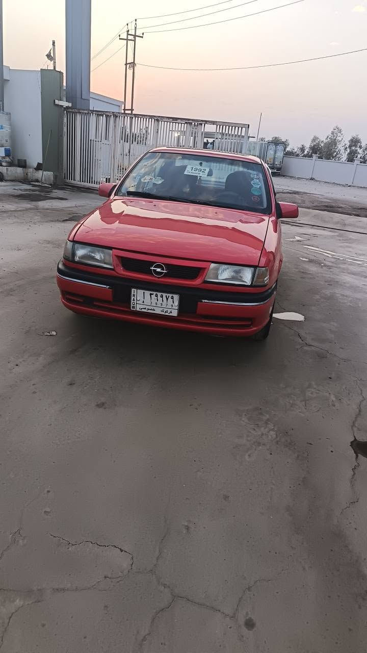 اوپل ۹۲ مە کینە ۲۰ چرکە ی تیدانییە تایە تازە سبوغ عام بۆ جوانی سە نە وی تازە یە تاکو ۲٨ کۆبۆن بنزینی هه یە سعری ٤۱ و مجال 
*********** كركوك, العراق
