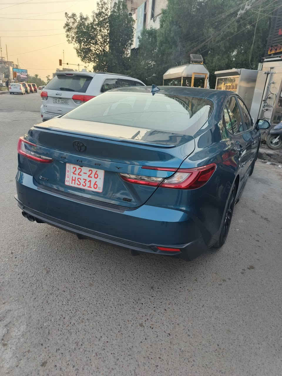 كامري SE • ٢٠٢٥ • حادث