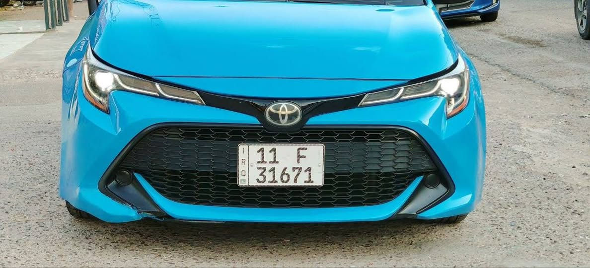 بسم الله 
كورلا 2019 وارد امريكي فول ماعده الفتحه حادثها طعجات بسيطه بدون ايرباك بدون دواخل رقم بغداد بسمي هزه جديده السعر 115$ العنوان السيديه شارع التجاري ***********

