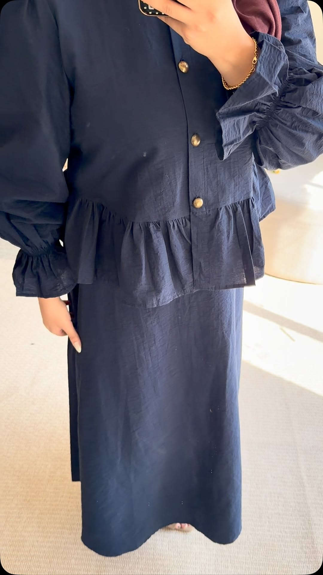 اجمل دزاينات السوت 🔥🔥🔥🔥🔥
سوت تنورة يجنن بنات 🥹🥹🔥🔥🔥
توب مع تنورة خامة بهاري تجنن فول كوالتي
متوفر بألوان وقياسات ✨🔥✨🔥
36-38-40-42-44
اكتبي تم يوصلج السعر ✔️
للأستفسار والحجز ✉️✉️
بابل/شارع 40 مجاور جواهر مول 🤍
توصيلنا متوفر لجميع محافظات العراق 🇮🇶
