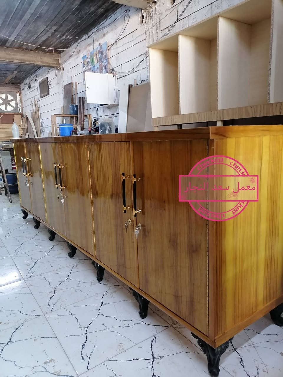يوفر لكم معملنا تفصال الصاج العراقي بأدق التفصال واجمل اللوان والعمل لجميع الكناتير البوفيات غرف النوم للطلب والاستفسار التواصل ***********

🎨🔨
معمل سعد النجار – خبرة وتفصيل بلا كلام.
📞 للتواصل: ***********
📍 العنوان: كركوك، نهاية شركة الطارق

#معمل_سعد_النجار #غرف_نوم #تفصال_خصوصي #صبغ_نجارة #ورشة_نجارة #شغلنا_يحچي
