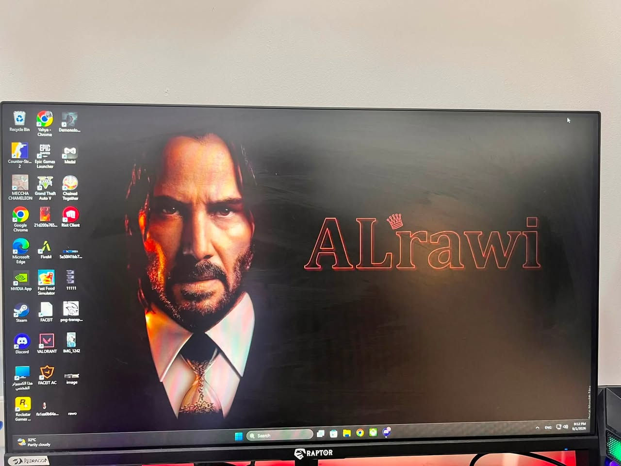 تجميعه pc مرتبه كلش نضيفه للبيع
CPU AMD RYZEN 5 3500 6-Core
Memory 16 GB DDR4
SPCC M.2 PCle SSD
GPU RTX 2070 SUPER
———-
شاشه رابتور 
قياس 24
144HZ

——-
ماوس كيبورد ريد دراكون احترافيات درجة اولى والكيبورد لمتد ادشن 

——— سماعات محيطيه مكسر havit

يو بي اس رايسنج 1500 

ملاحضه * ابيع التجميعه كامله مع الملحقات مابيع قطعه فقط 
السعر 900 الف 
شراي اتصل ***********

