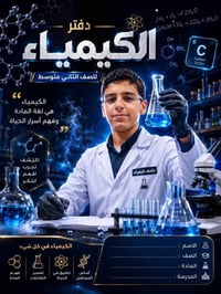 دفاتر مدرسية • طباعة حسب الطلب • دفتر كيمياء
