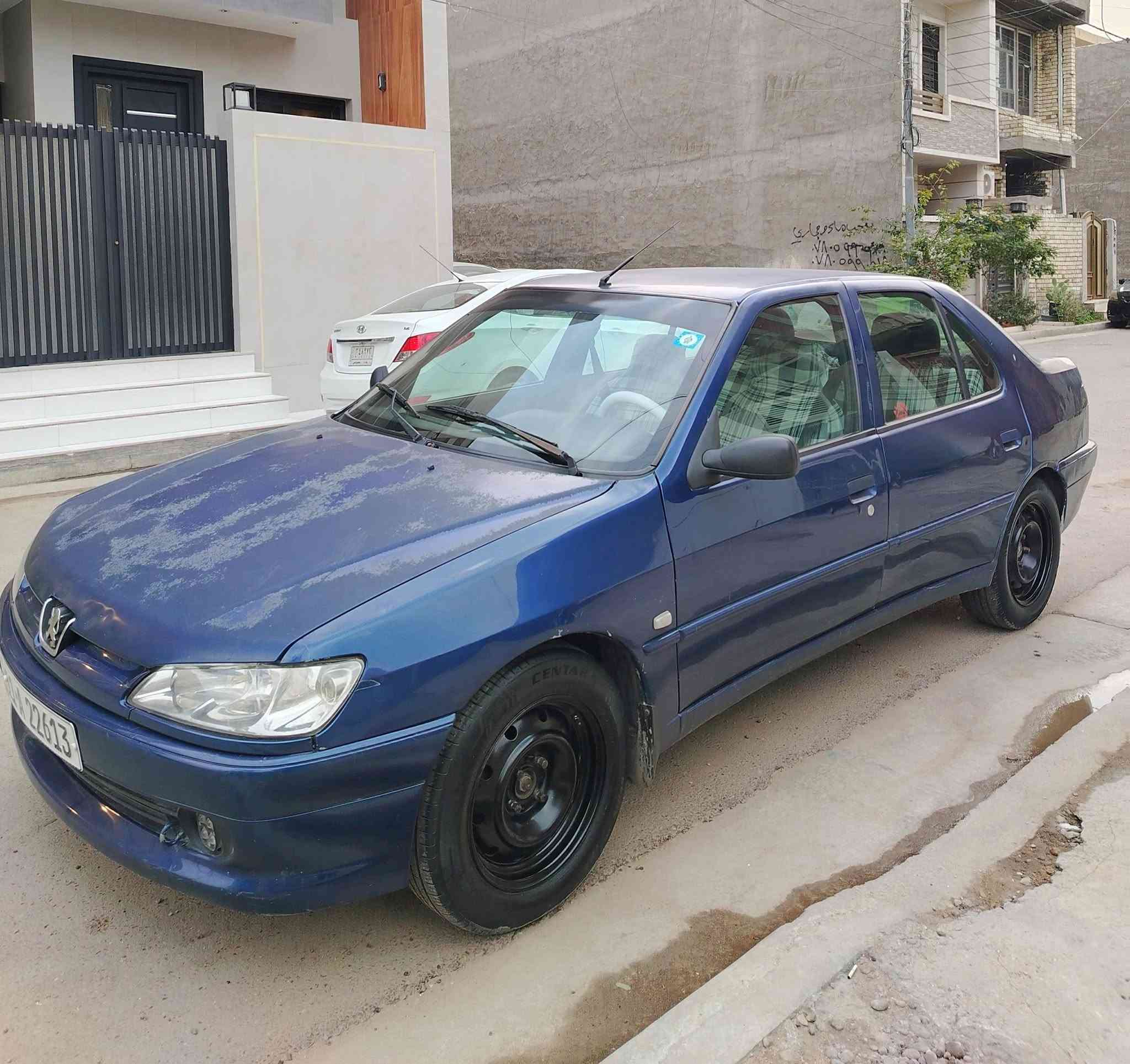 سلام عليكم بيجو 306 مديل 2001
بيها بارد جاملغ خلفي وسياره بيها جراد
سنوية بسمي صدر جديد الأمامي تبريد شغال
محرك ناعم بس بيه تنقيص قليل كلش لايتات زنون شمسي وابيض السعر42 وبيها مجال عنوان التاجي او الصابيات***********
