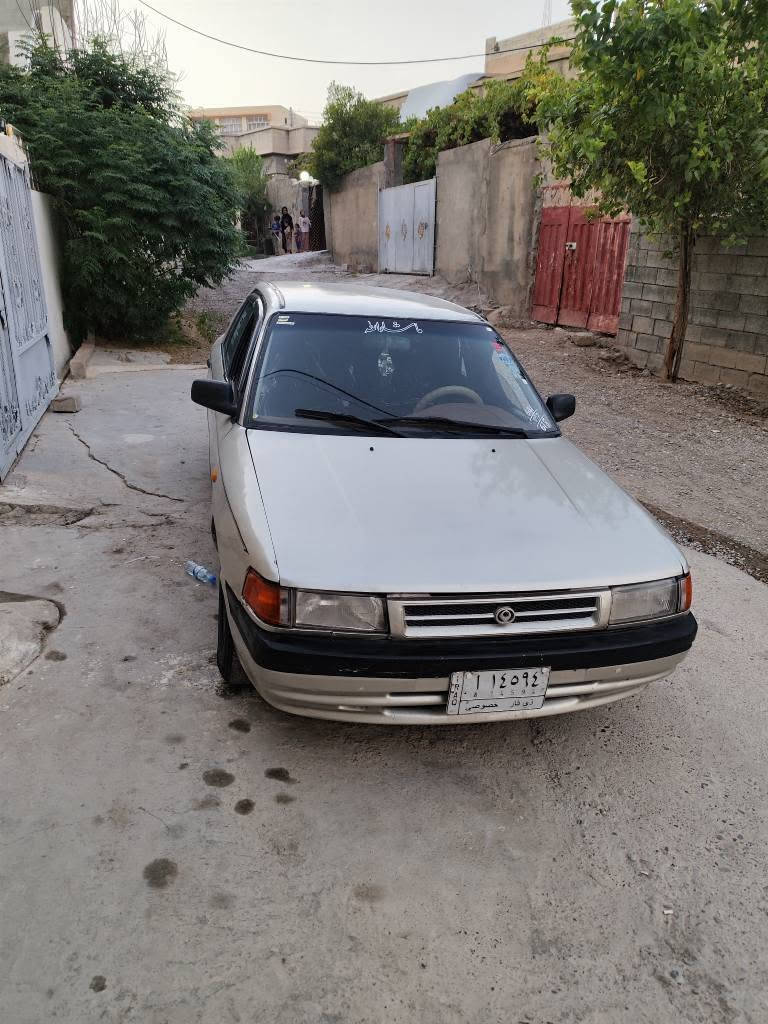 مازدە 323 دژە فیتەر کارەبای و تەقەو رەقەی بەشەرت تۆزی دوکەلی هە یه له زەختا بەس کیشەی نیه به شەرت سەیارەکە  زۆر جوانه نەتەپیوە زۆر بەهەلمەتە گیچی حاماوە و بەنزین و هەمووی عیش دەکات مالی فه قیرە  ره قەم جنووبه سەنەوی ئه سلی کارته دەعمی نیه 
شوین تەق تەق /*********** سوران, أربيل

