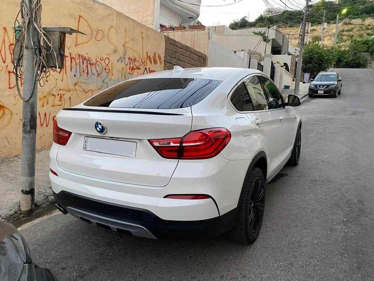 BMW X4 F26 28I Xdrive USA 2018
فول فول مواسفات داتاشو
كلين تايتلن ده عامى ژى بى سبخن ب شه رت
گير و مه كينه و كاره باى ب شه رته 
تاخم تايره و ويل M
155 هزار مايل چويه
253$ و مه جال 
*********** دهوك, العراق
