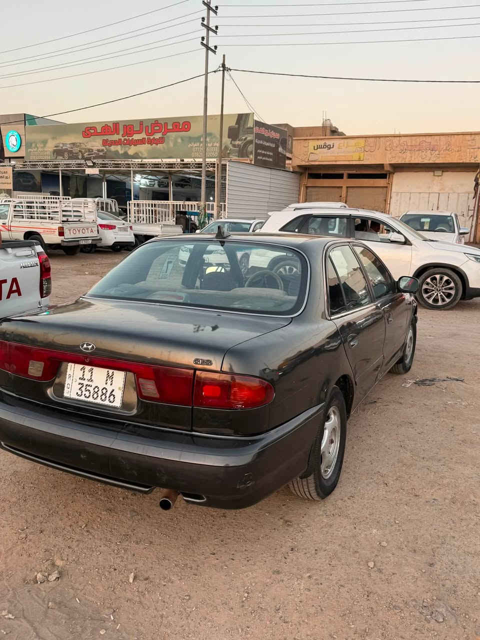 سوناتا تو موديل 93 السياره خير من الله حداديه صدر امامي خلفي كير محرك خير من الله تخم تاير تبريد السياره صبغ عام السياره بسمي ثاني يوم تحويل 
للستفسار الاتصال على الارقام ***********
***********
