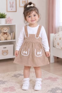 بدله بناتي • مقاسات L XL 2XL • ٦أشهر-٢سنة