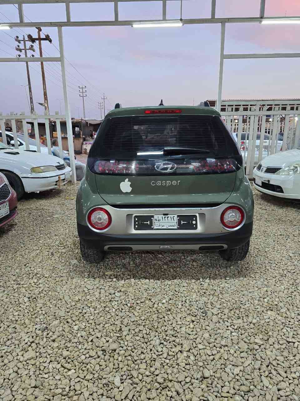 السلام عليكم
هونداي كاسبر اوتو 2023 لون زيتوني بدون رقم 
السياره جاهزه مكينه كير حداديه كهربائيات تخم تاير 
تبريد ثلج مابيها نقص 
السعر 88  
بااسم صديقي بغداد تريد ترقيم قادسيه تريد بغداد 
السياره موجوده في الديوانيه (***********)
