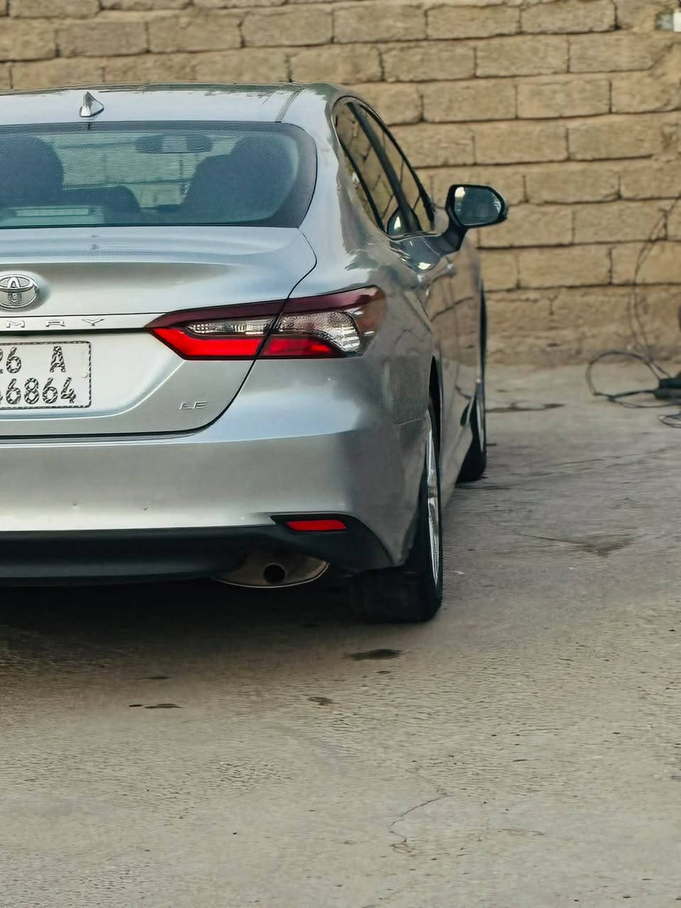 كامري 23 سلفر LE
ضررها بالمنشور حيل حلوه 
السيارة بعدها وضع شركه 
بدون دواخل بدون ايرباك 
 السيارة احلى من الصور 
كلشي بيها بعده جديد 

السعر 182 

التواصل فقط على الرقم ‭***********‬
