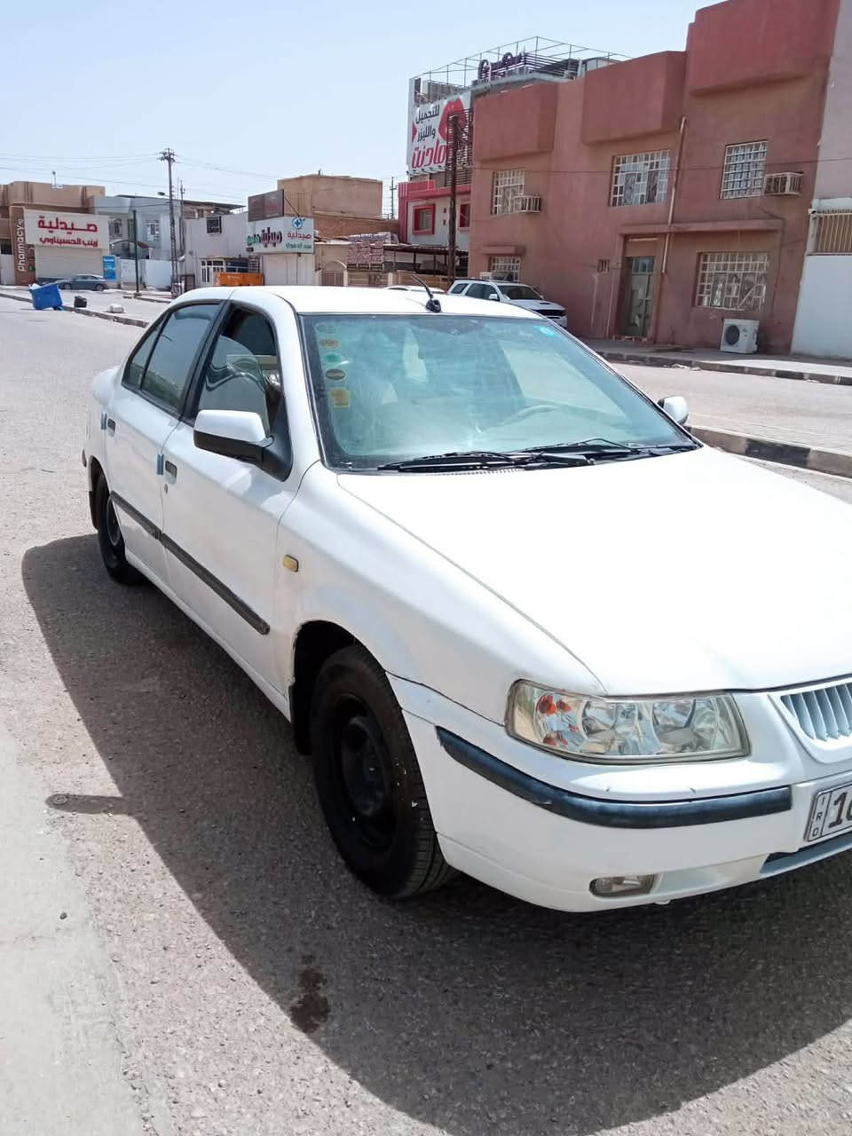 السلام عليكم 
السعر 35 

للبيع سمند 2010 
رقم انكليزي مداور ثاني يوم سياره باسمي 
تبريد حداديه تخم تاير جديد 
مكاني النجف الاشرف 
***********
