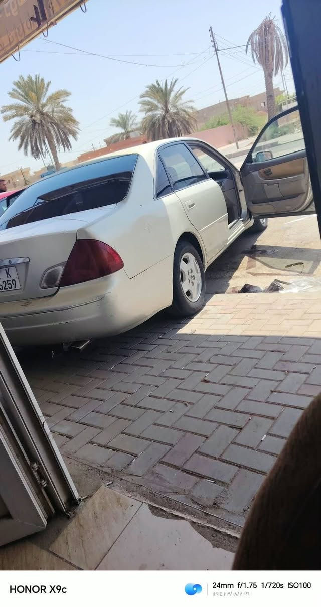 سلام عليكم مكلف بلنشر
السعر 60 يرهم مراوس حسب القناعة ويه كامري 
افلون موديل 2000 محرك 6 سلندر شرط تبريد ثلج قطعتين صبغ الجمالية بدون اي ضرر رقم بغداد شرط تحويل ثاني يوم مكان السيارة صلاح الدين بيجي
الاتصال على الرقم ***********
