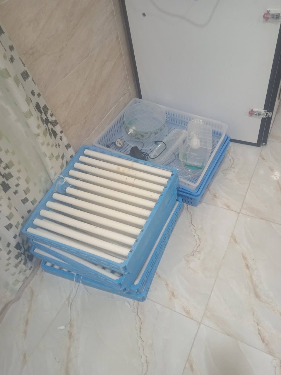 مفقس للبيع فول اتو ماتيك وباتري وعاكسه ياخذ ٤٢٠ بيضه سعره ٧٠٠ وبيه مجال ***********
