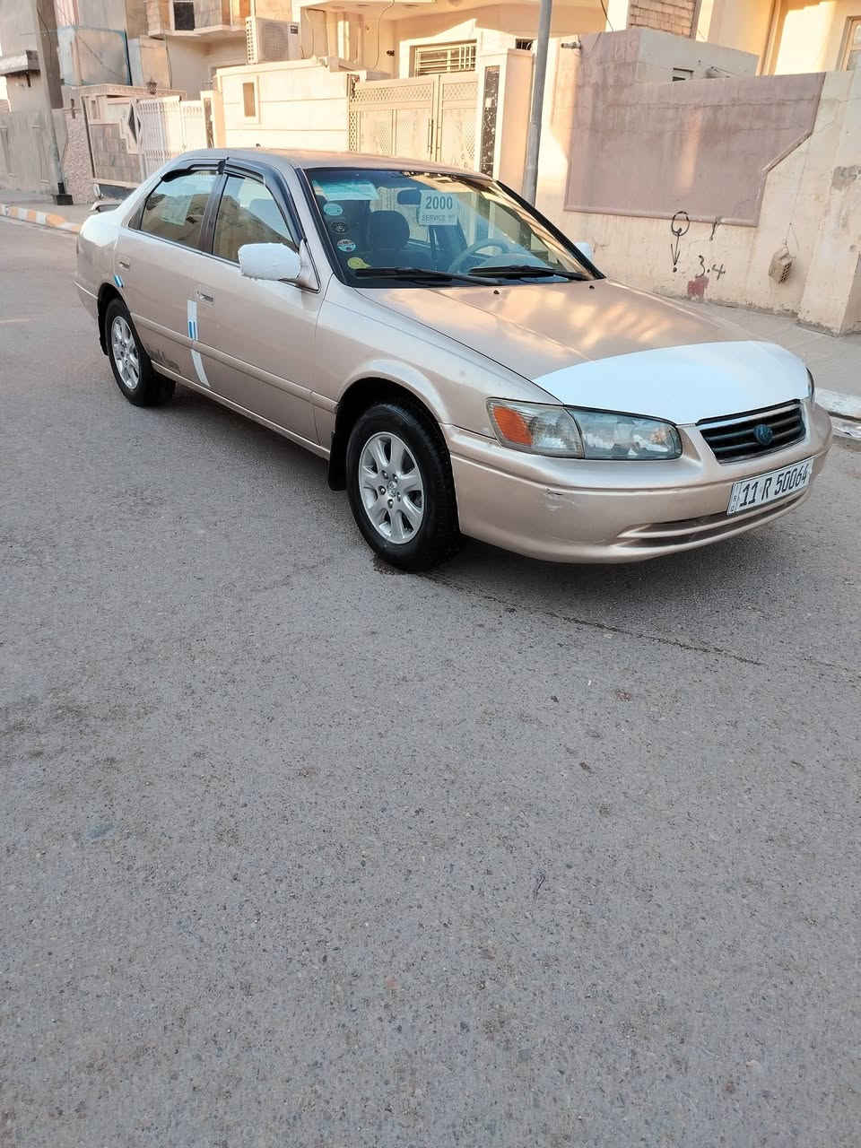 السلام عليكم  /للبيع كامري وارد امريكي موديل 2000 رقم بغداد الجديد وهزه جديده سنويه لغاية ال 31 محرك حجم 2000 نظيف وگير نظيف صدر امامي خلفي نظيف تبريد شغال ثلج شواصي ولغود كفاله قماره كفاله وتكم كفاله السياره مصبوغه احزام جماليه بدون دواخل تحويل مباشر تشتري اكاتبك عقد مروري مكان السياره الانبار فلوجه الاتصال ع الارقام    *********** *********** السعر 65 وبيها مجال للشراي تجي تشوف وتدلل للبيع فقط يعني مااراوس
