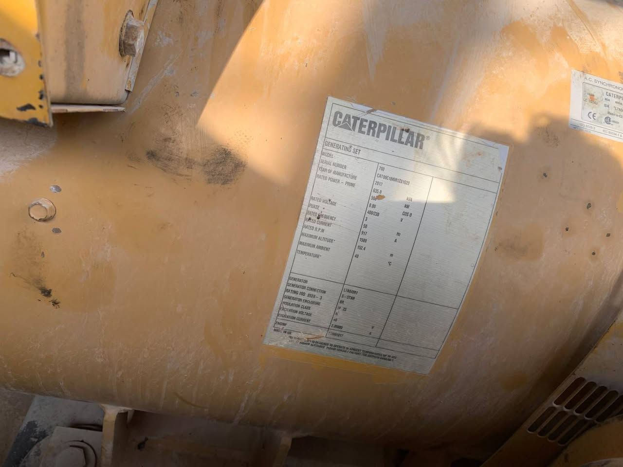 كربلاء الصناعية كراج الاصدقاء 
توليد C18 موديل حديث 
كاتر بلر 635kva ليروي سومر 
508kw 
فقط التوليد للبيع ومتوفر اجزاء محرك c18 كتر بلر 
او بيركنز 2800 دبل سوبر جميع اجزاءها كالتفرعات  
للتواصل واتساب او عن طريق الخط 
كراج الاصدقاء للمولدات الكهربائية 
مهدي الجبوري مولدات محافظة كربلاء الصناعيه كربلاء 
***********

