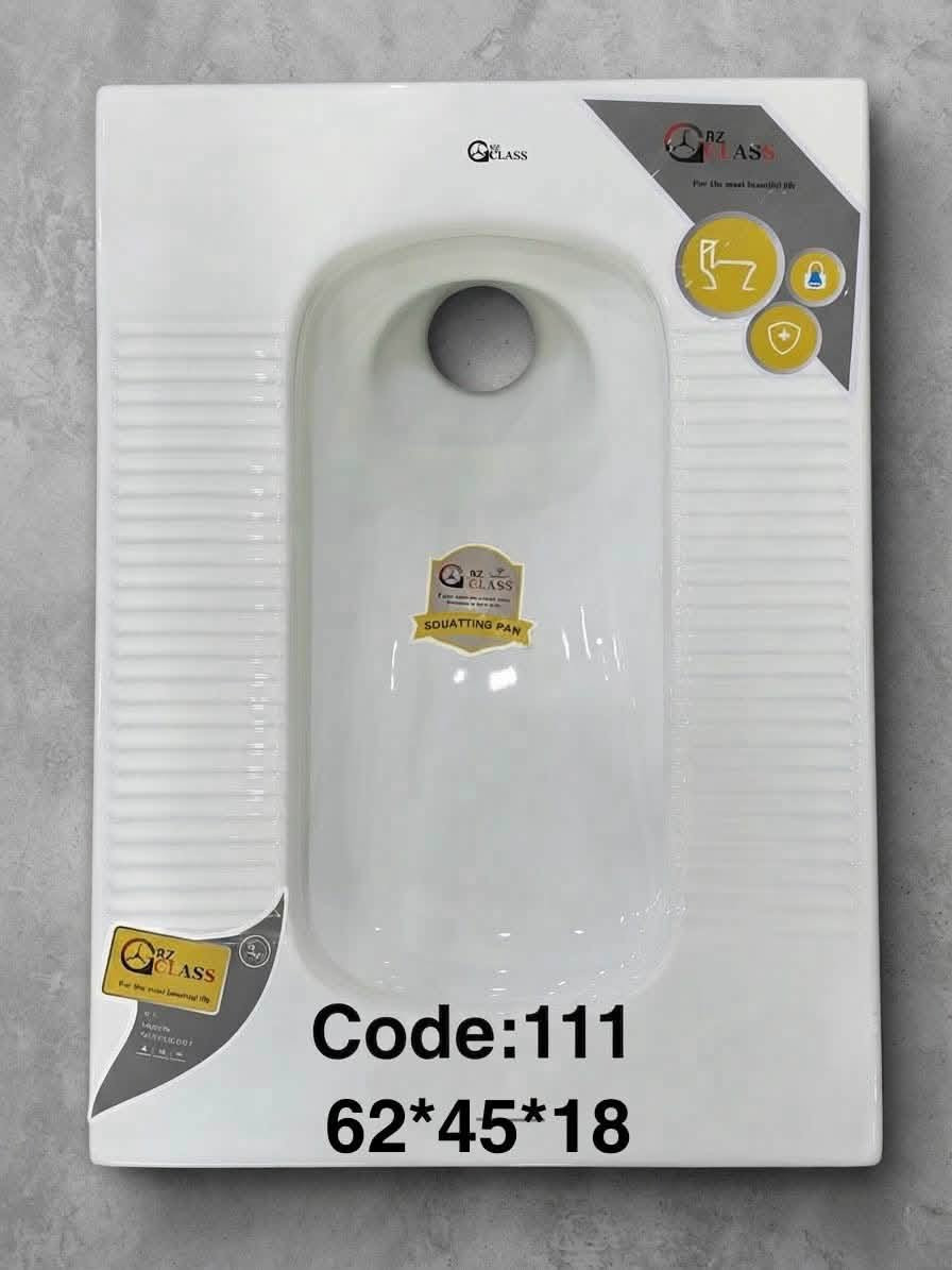 ✨ مقعد شرقي ماركة جي كلاس ✨

💎 طلاء تيتانيوم فاخر
⭐ درجة أولى وبجودة ممتازة
🔥 تصميم أنيق ومتين
🚿 خيار مثالي للحمامات العصرية

📍 معرض المصطفئ للصحيات الحديثة
بابل – مدينة القاسم – شارع الحولي قرب مدرسة العلا
📞 *********** | ***********

🛍️ بيع بالجملة والمفرد

نص مكتوب في الصور:
- RZ GLASS مقعد شرقي جودة عالية .. راحة تدوم كود المنتج 222 60*46*21 كود المنتج 111 62*45*18 كود المنتج 333 60*45*20 خامة بورسلسين عالية الجودة سهل التنظيف مقاوم للكلس تصميم عصري RZ GLASS For the most beautiful life
- Code:333 60*45*20
- Code:222 60*46*21
- Code:111 62*45*18