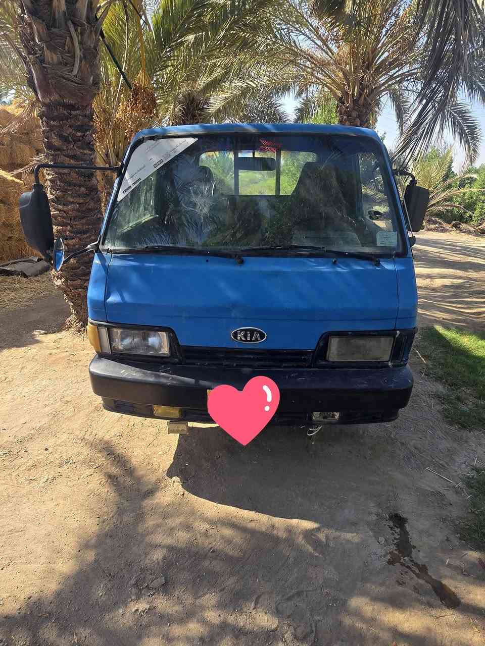 السلام عليكم كيا حمل للبيع  رقم بابل موديل 94 شاصي محرك كير كلهه مكفول مع تخم تايارت جدد السعر ٣٥ لل استفسار ***********
