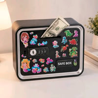 قفل ميكانيكي • حصالة • تعليمية للأطفال